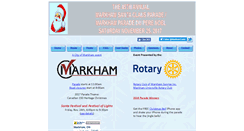 Desktop Screenshot of markhamsantaclausparade.com